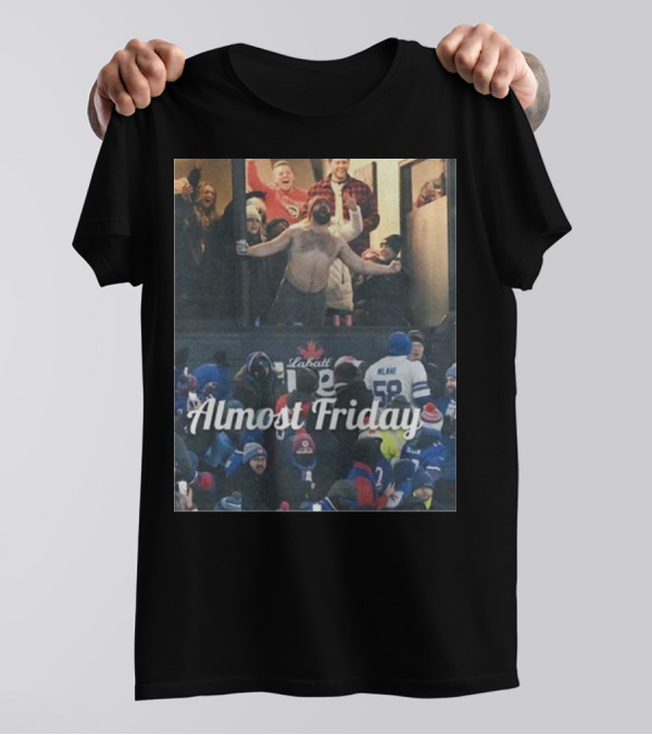Almost Friday Kelce Labatt Beer Football T-Shirt
