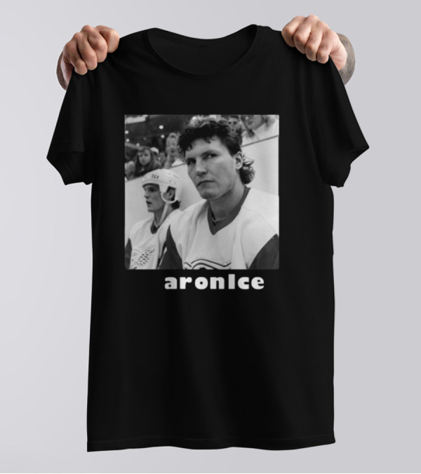 Bob Probert War On Ice Hockey Legend In Action T-Shirt