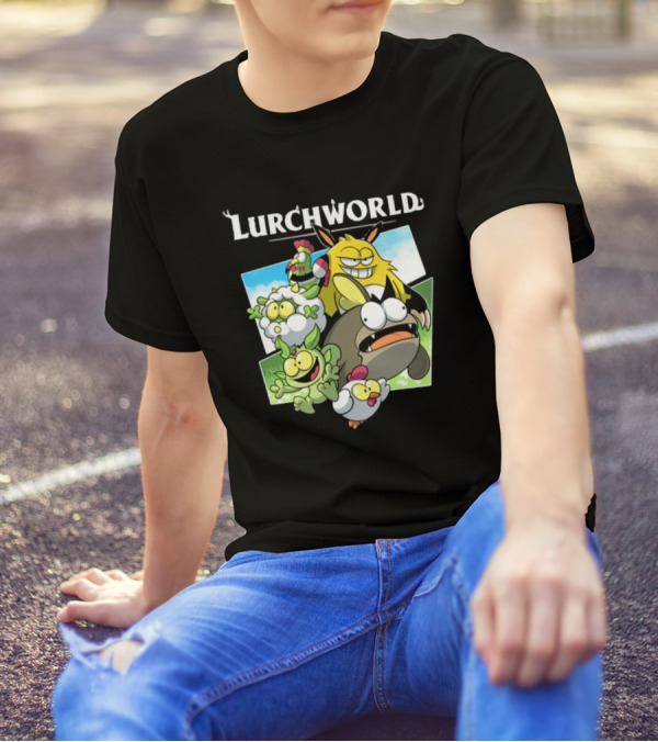 Lurchworld Grnk.Shop Characters Adventure T-Shirt