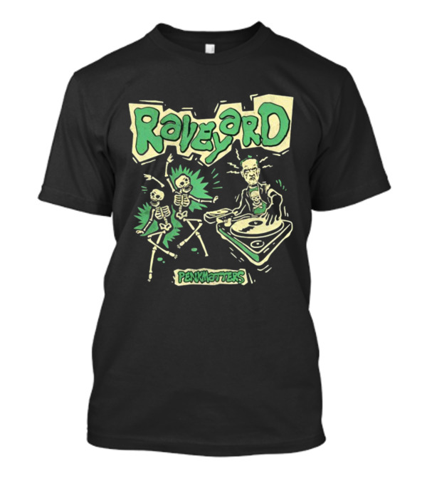 Penkmatters Raveyard Skeleton DJ Party T-Shirt