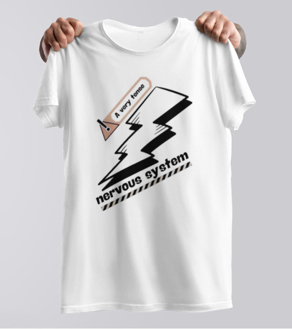A Very Tense Nervous System Lightning Bolt T-Shirt