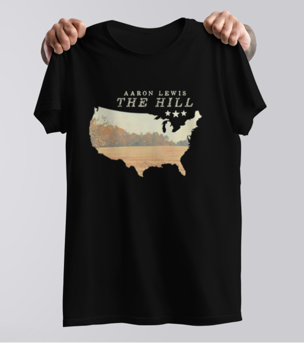 Aaron Lewis The Hill USA Landscape Stars T-Shirt