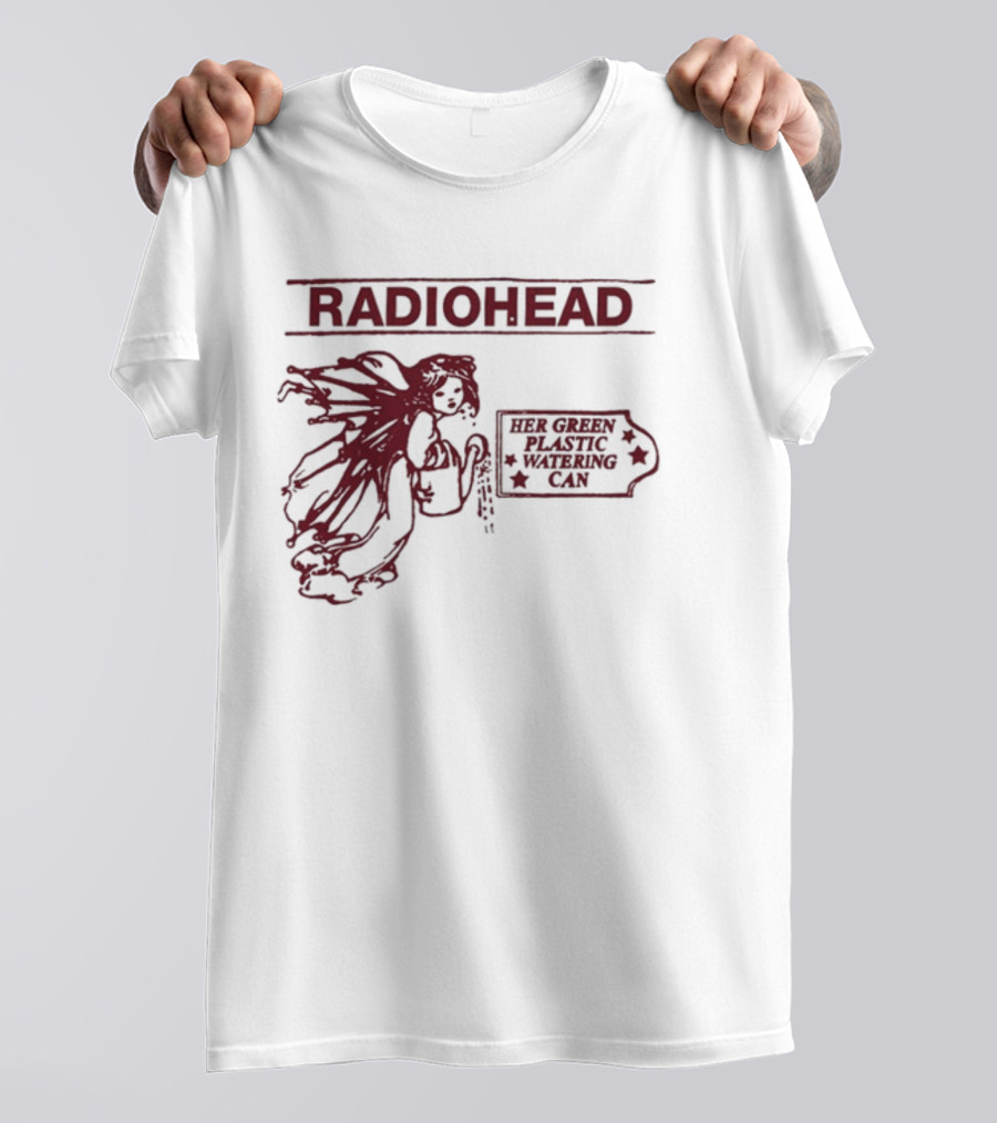 Radiohead Her Green Plastic Watering Can T-Shirt