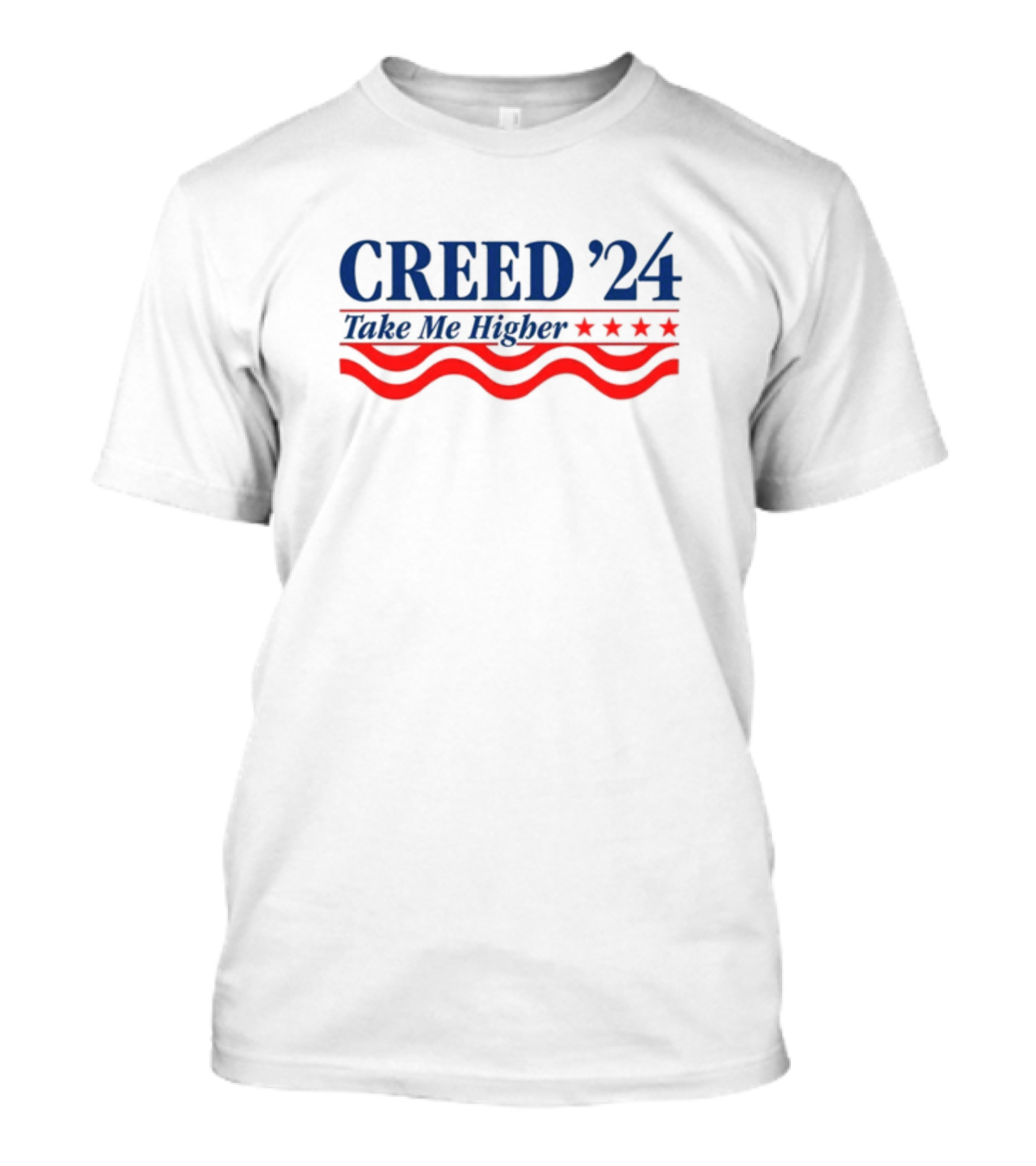 CREED '24 Take Me Higher Patriotic T-Shirt