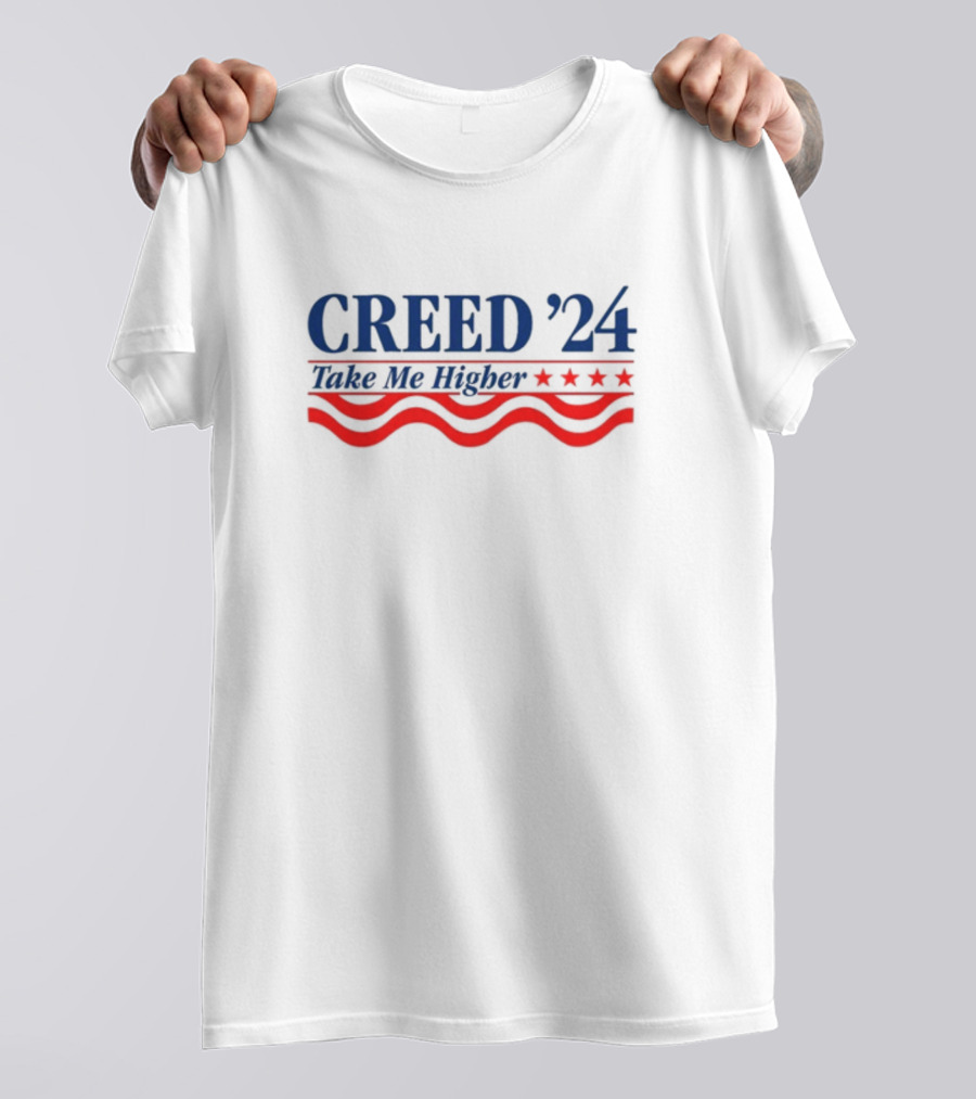 CREED '24 Take Me Higher Patriotic T-Shirt