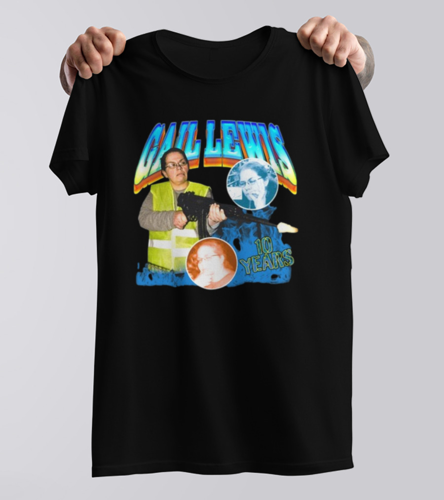 Gail Lewis Iconic Moments 10 Years Anniversary T-Shirt