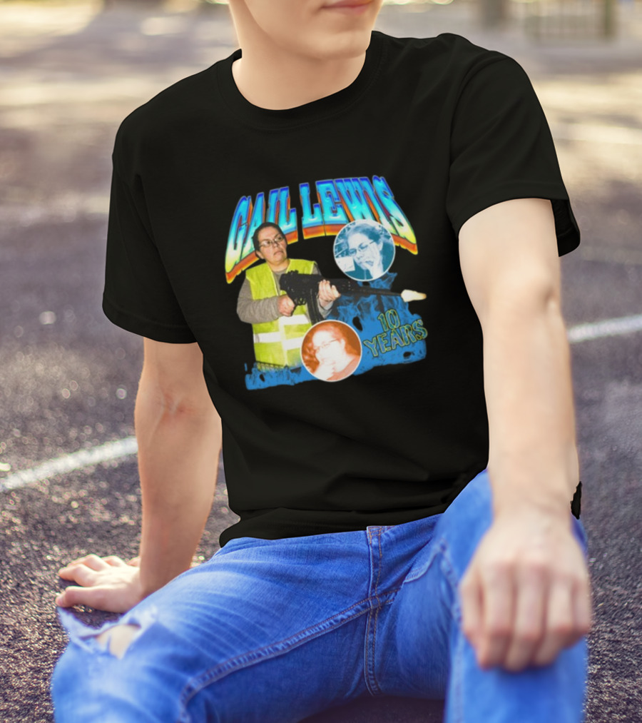 Gail Lewis Iconic Moments 10 Years Anniversary T-Shirt