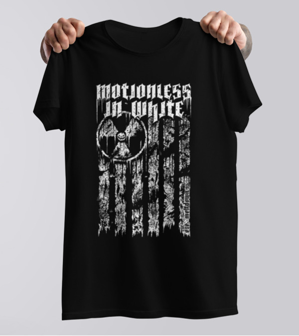 Motionless In White Apocalyptic Radiation Decay Iconography T-Shirt