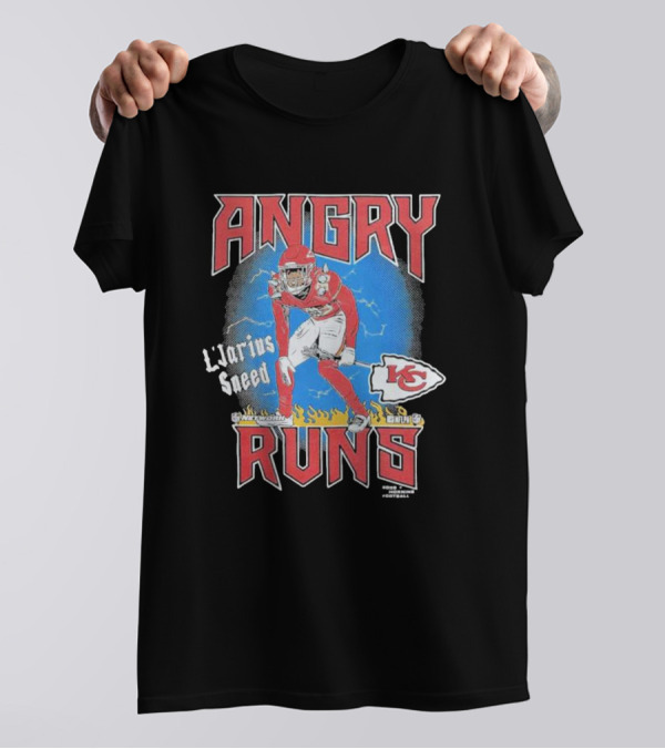 Angry Runs L'Jarius Sneed Kansas City Chiefs 88 Yards Touchdown Football T-Shirt