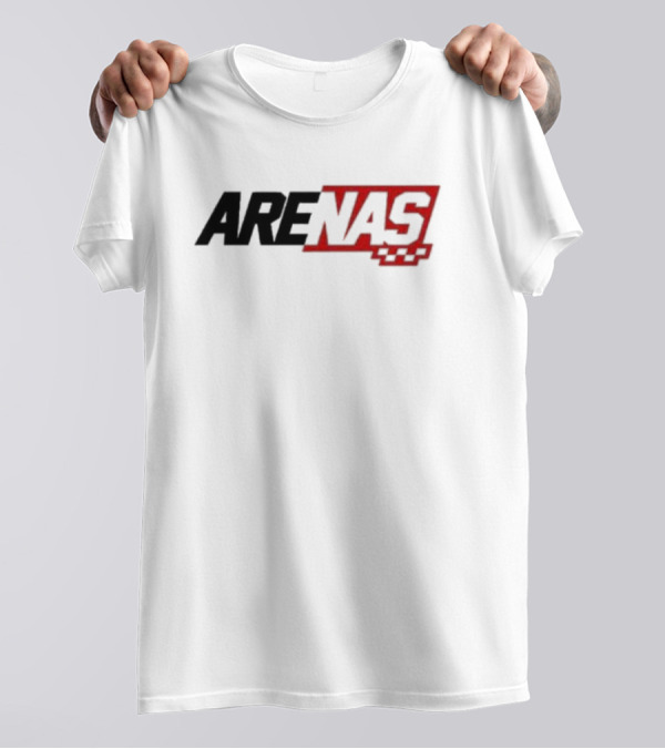 ARENAS Racing Team Motorsport Checkered Flag T-Shirt
