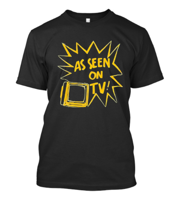 As Seen On TV Retro Style Burst With TV T-Shirt