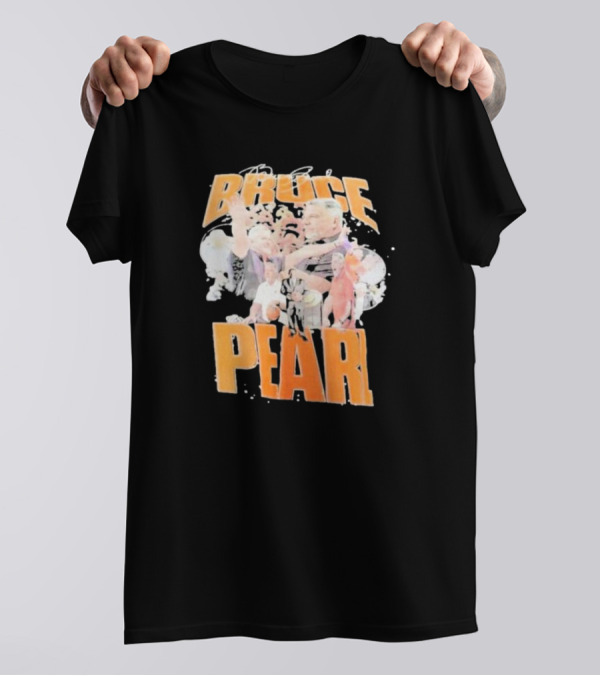 Bruce Pearl Auburn Coach Dynamic Basketball Collage T-Shirt