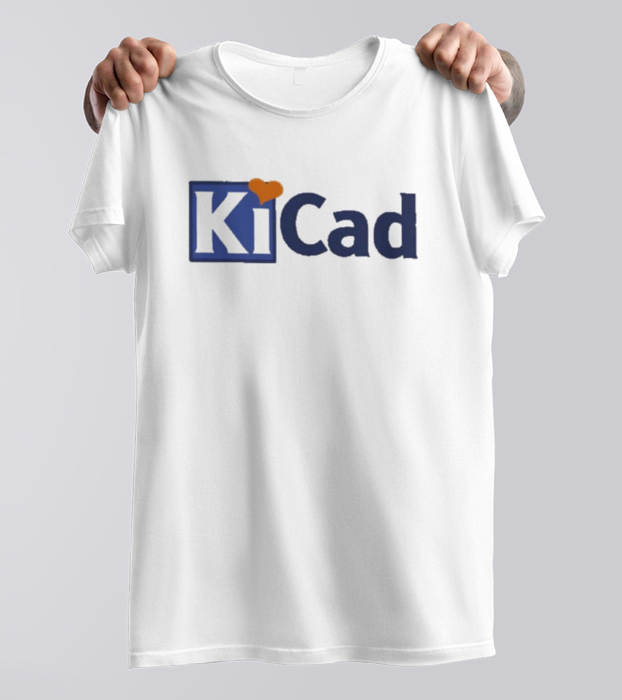 KiCad With Heart Symbol T-Shirt