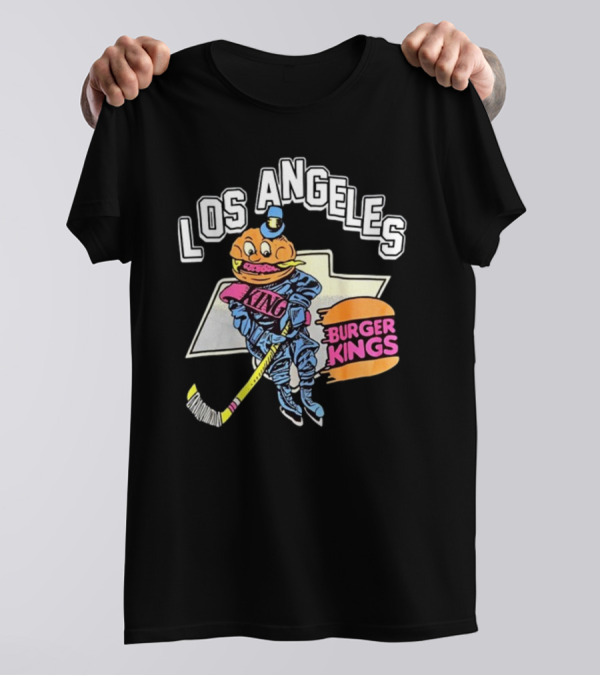 Los Angeles Burger Kings Hockey Character T-Shirt