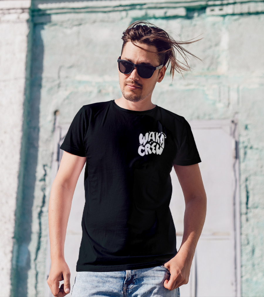 Waka Crew Washed Powder T-Shirt