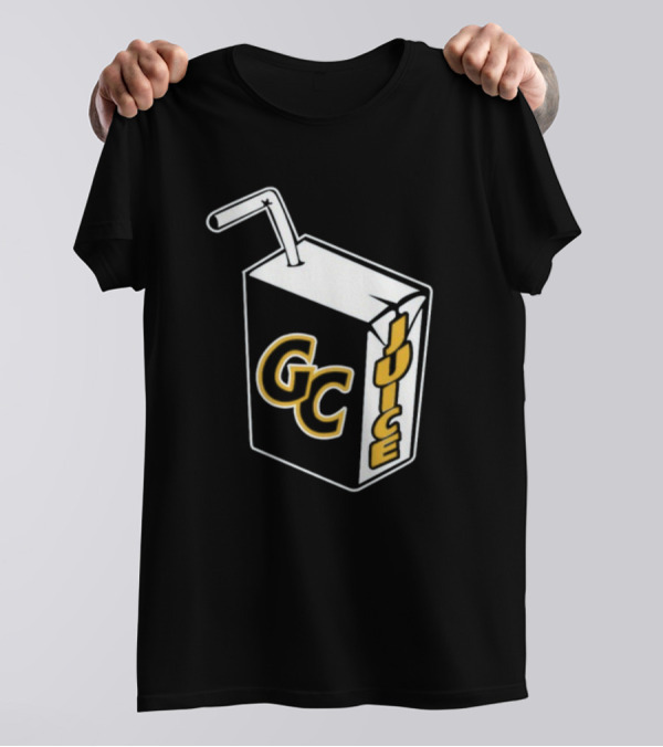 Braylon Mullins Wearing GC Juice Carton T-Shirt