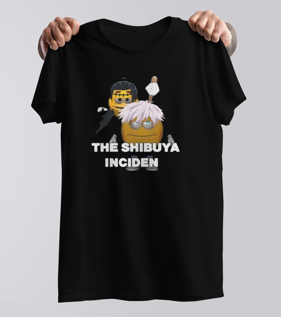 Goofyahhtees The Shibuya Incident With Minion Characters T-Shirt