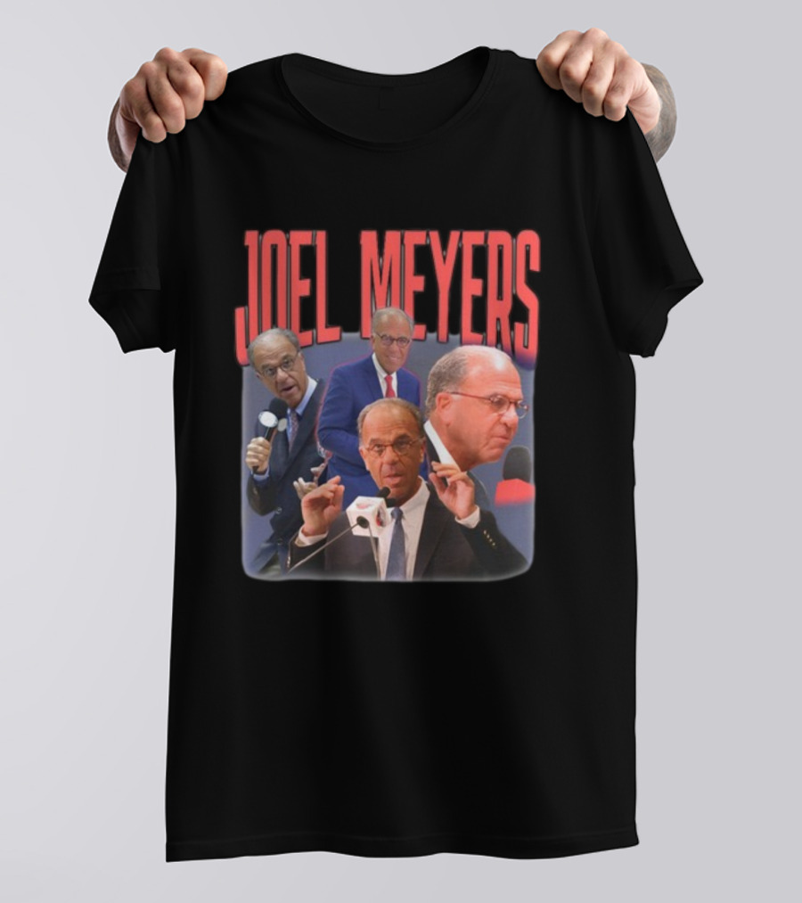 Joel Meyers NBA Announcer Speaker Broadcaster Compilation T-Shirt