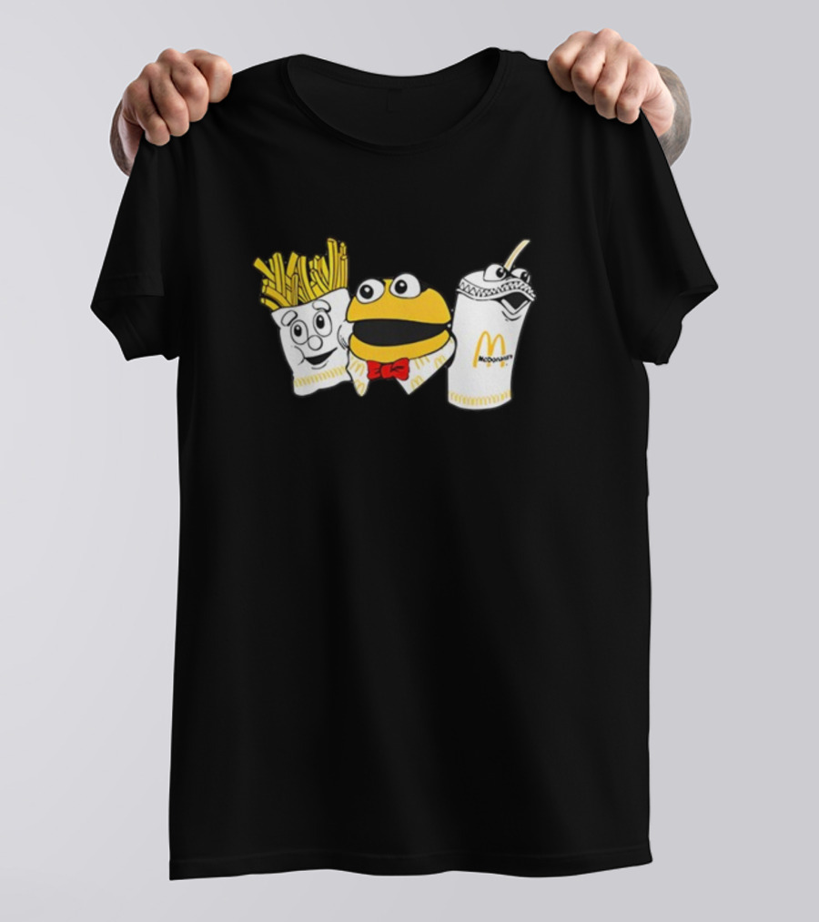 Goldenarachesunlimited McDonald's Meal Buddies Burger Fries Drink T-Shirt