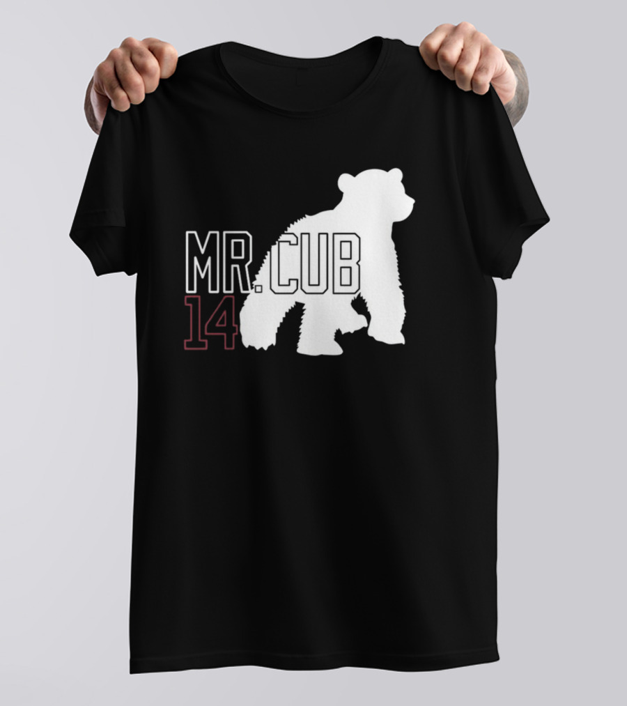 Mr. Cub 14 Silhouette Bear T-Shirt