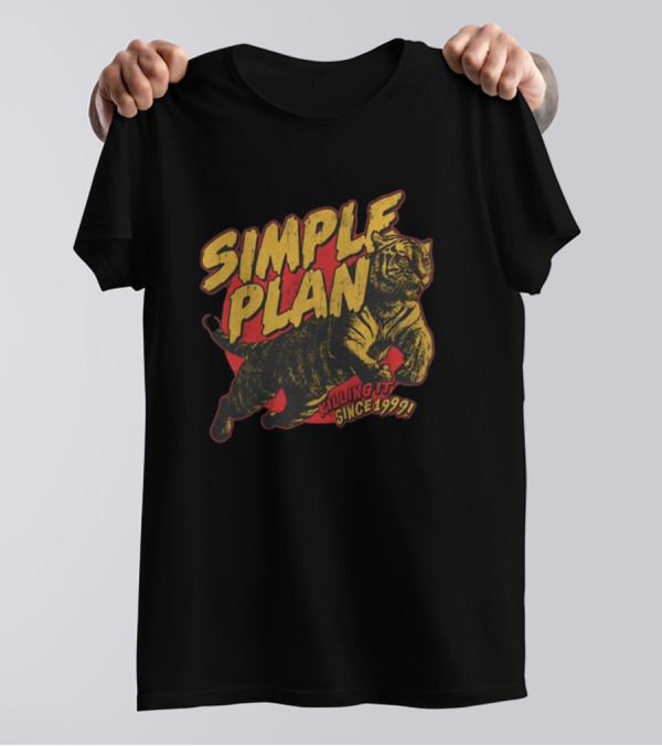 Simple Plan Killing It Since 1999 Tiger T-Shirt