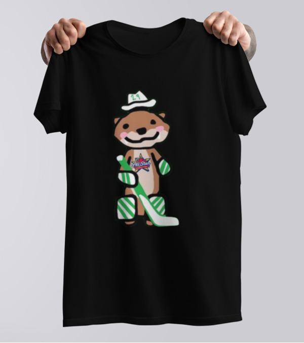 Dallas Stars Jake Otter 29 Hockey Mascot T-Shirt