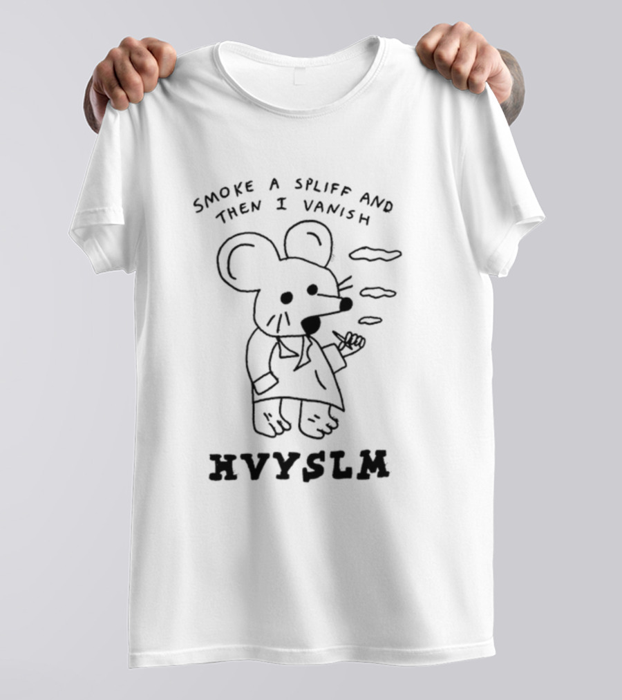 Smoke A Spliff And Then I Vanish HVYSLM Eric Kenney T-Shirt