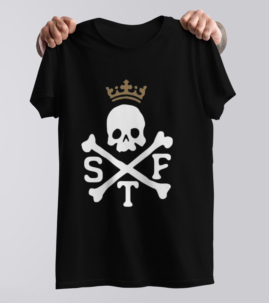 Glenn Beck STF Skull And Bones Crown T-Shirt