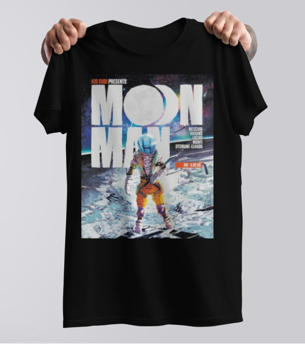 Kid Cudi Presents Moon Man Mescudi Riggins Dot Da Genius Monti Otsmane-Elhaou T-Shirt