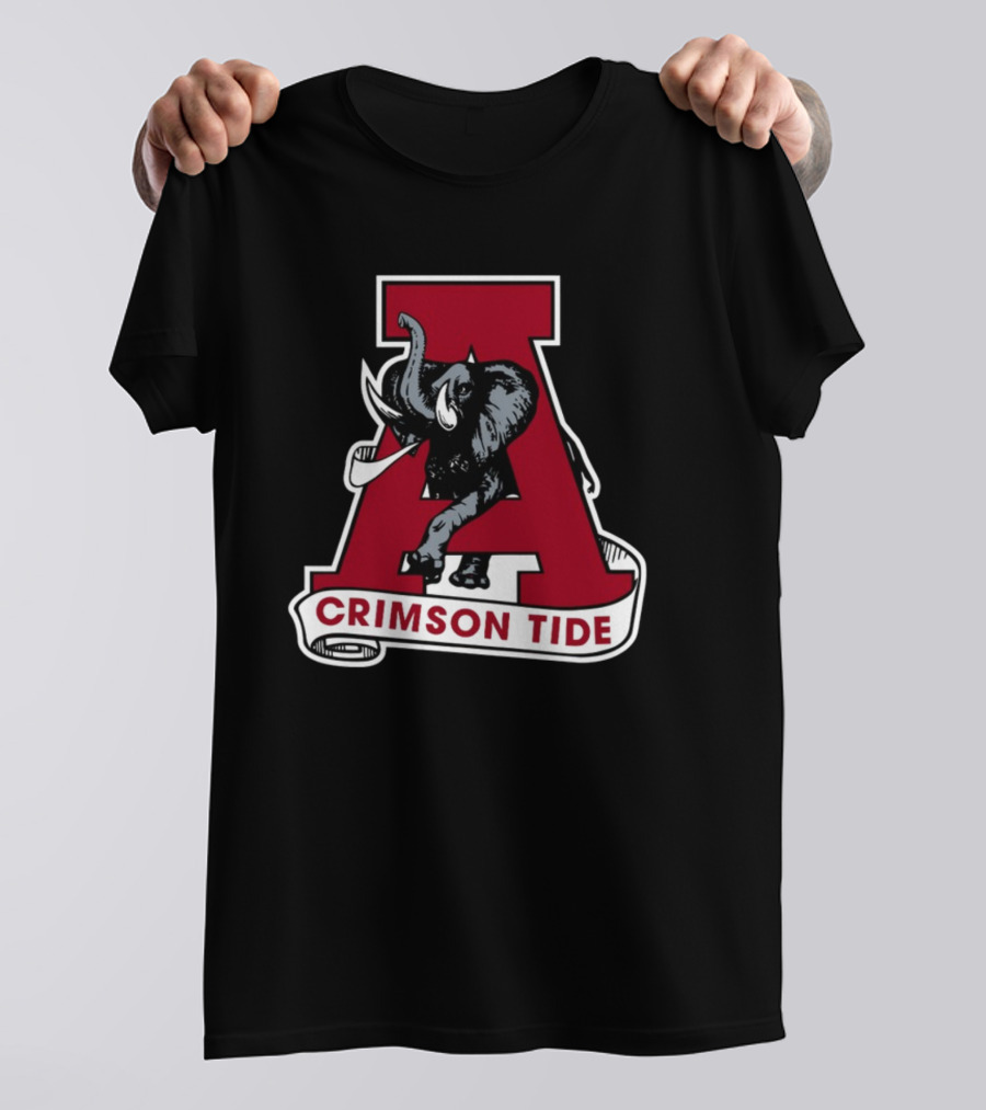 Jerret Mcelwain Alabama Crimson Tide Elephant T-Shirt