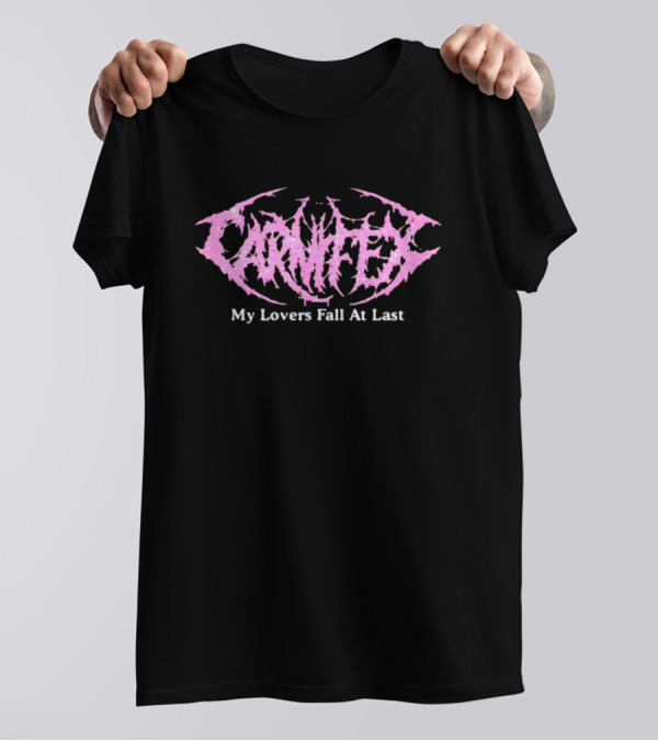 Carnifex My Lovers Fall At Last Pink T-Shirt