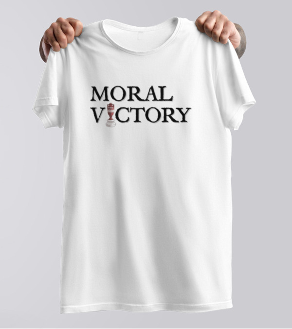Moral Victory Chess King Red T-Shirt