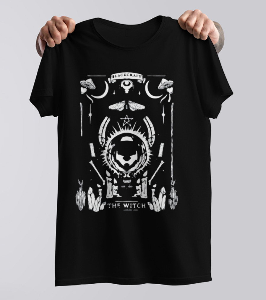 Blackcraft Cult The Witch Tarot Blackcraftcult Store Mystic Symbolism T-Shirt