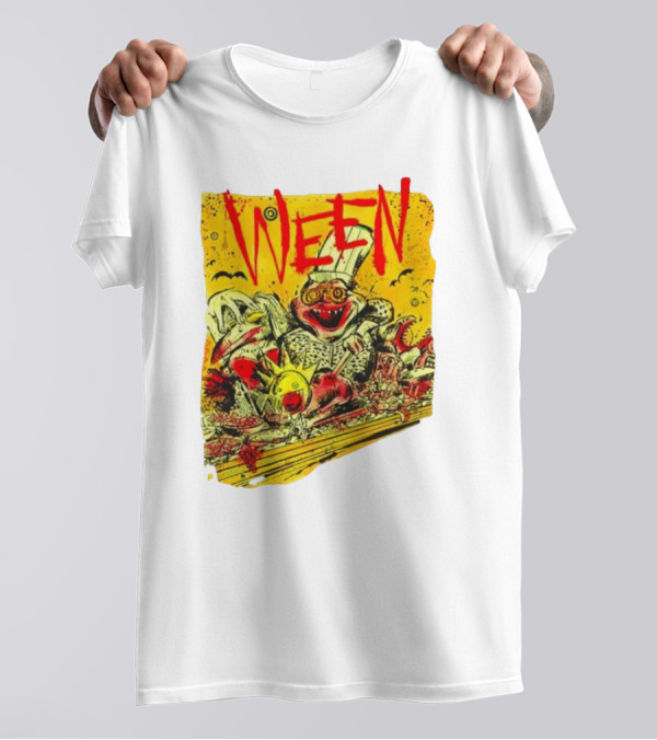 Ween Band Tour Las Vegas Concert T-Shirt