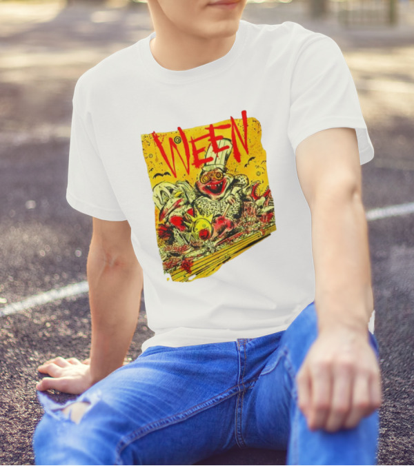 Ween Band Tour Las Vegas Concert T-Shirt