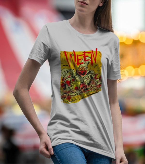 Ween Band Tour Las Vegas Concert T-Shirt
