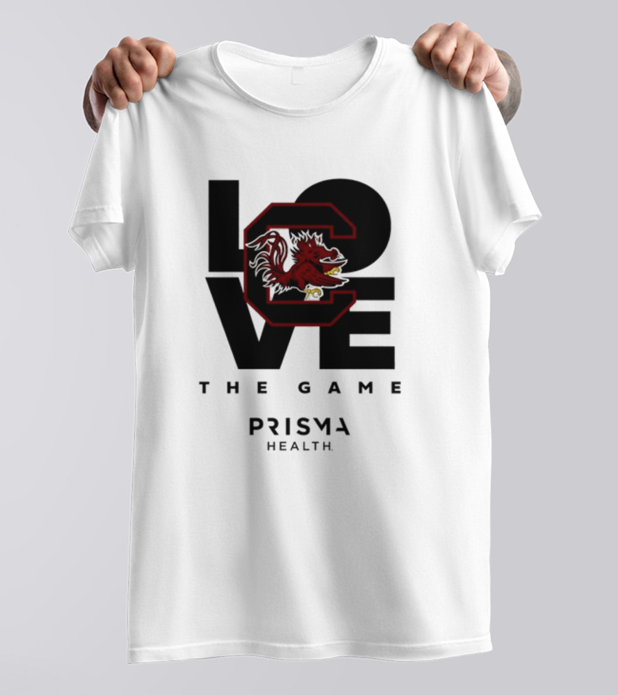 Love The Game South Carolina Gamecocks Prisma Health T-Shirt