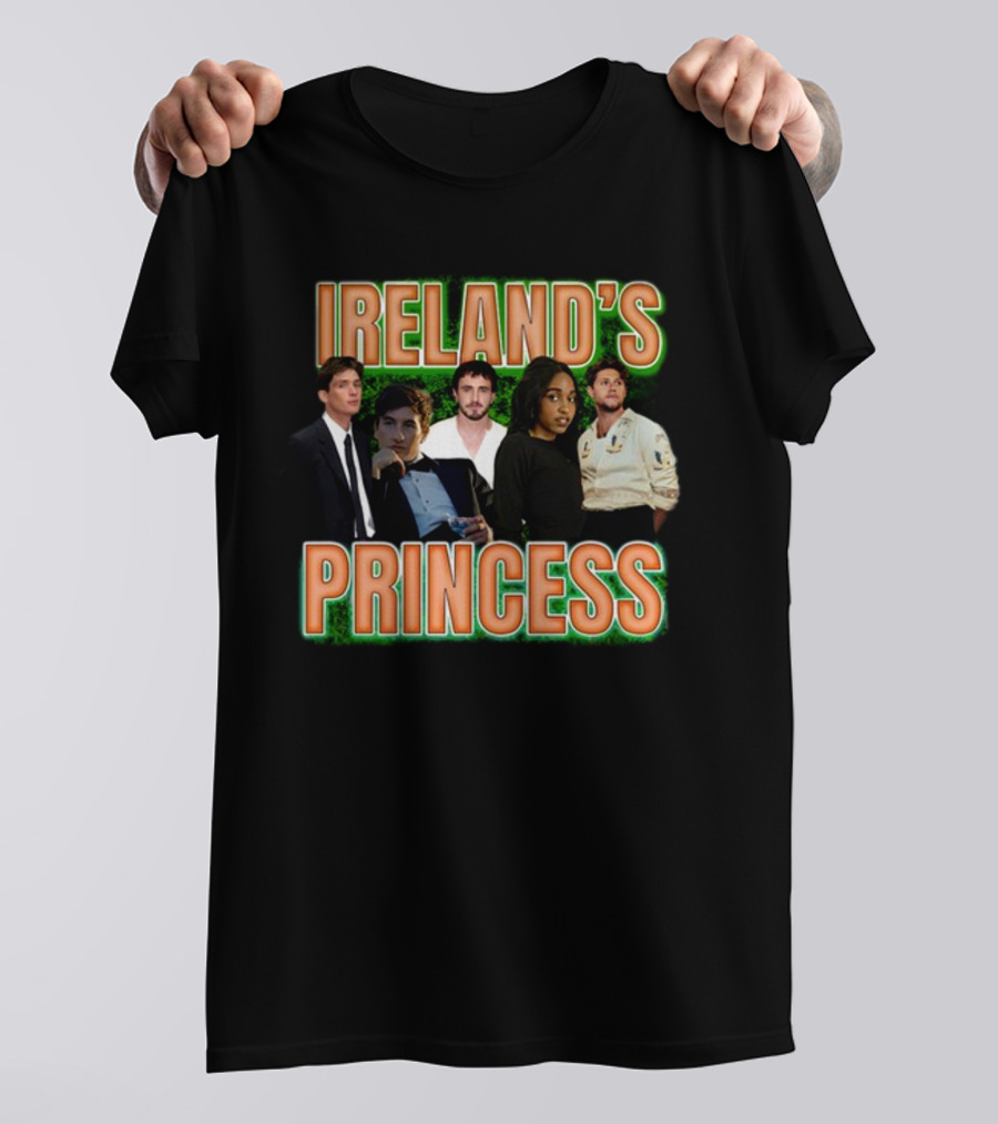 Ireland's Princess With Group Of Five People T-Shirt