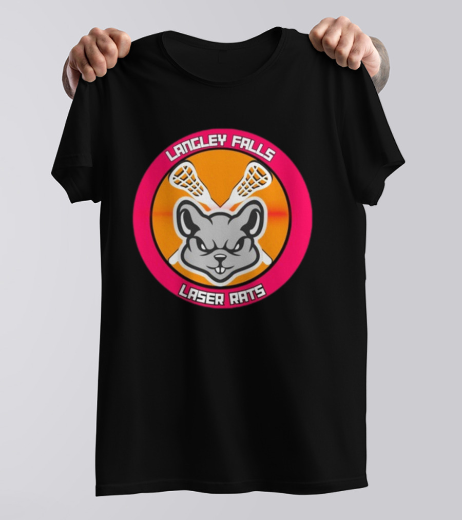 Langley Falls Laser Rats Lacrosse Team T-Shirt