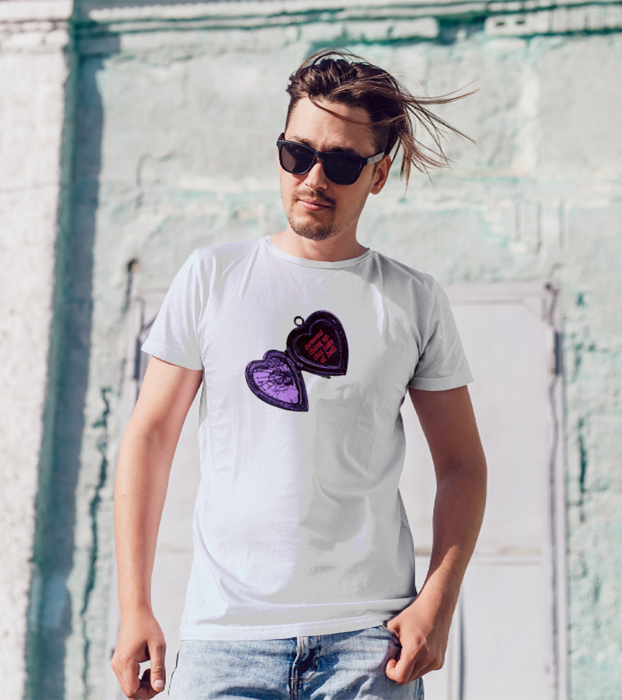 Sweetest Things On This Side Of Hell Broken Heart Pendant T-Shirt