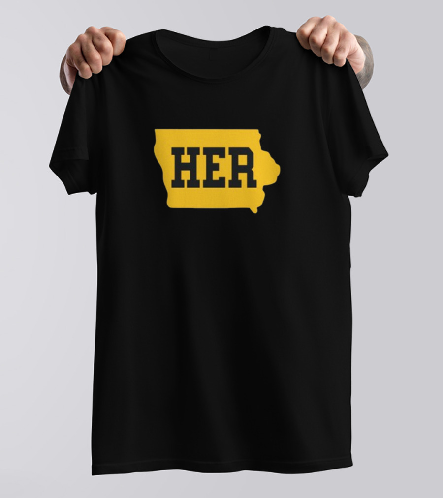 Caitlin Clark Iowa Her 22 Basketball State Pride T-Shirt