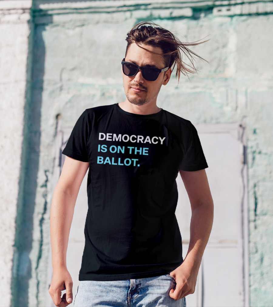 Marc E. Elias Democracy Is On The Ballot T-Shirt