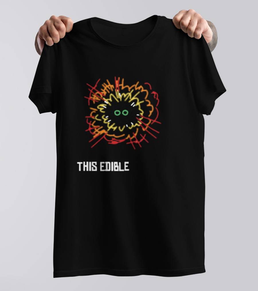 This Edible Explosion Black Cat Eyes T-Shirt