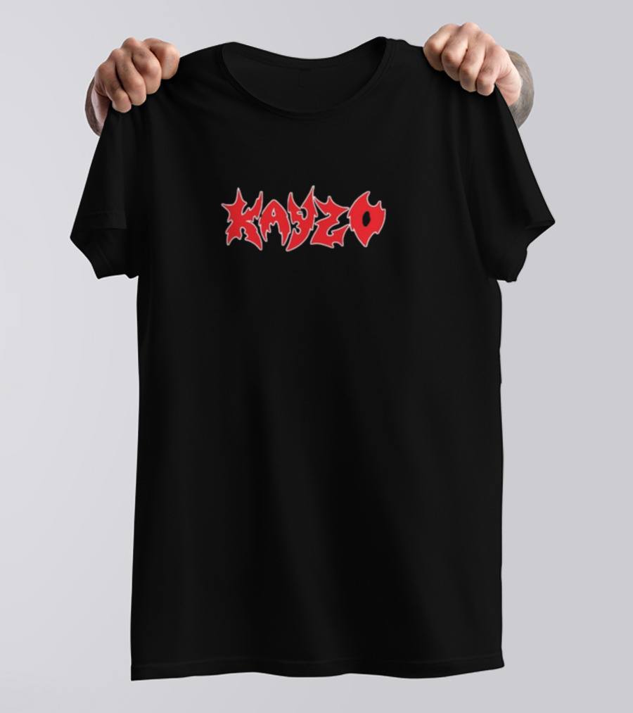 Kayzo Flame Text T-Shirt