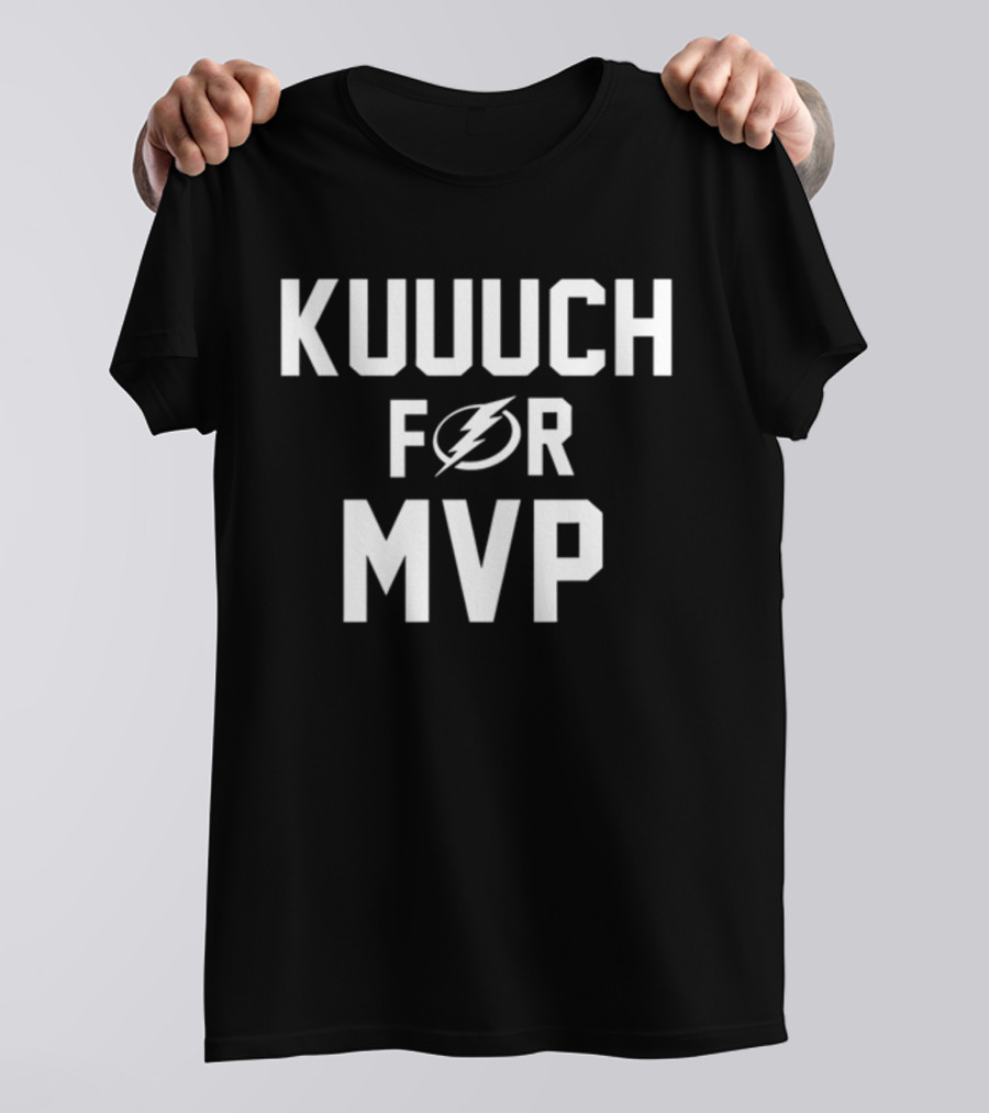 Kuuuuch For MVP Tampa Bay Lightning Bolt T-Shirt
