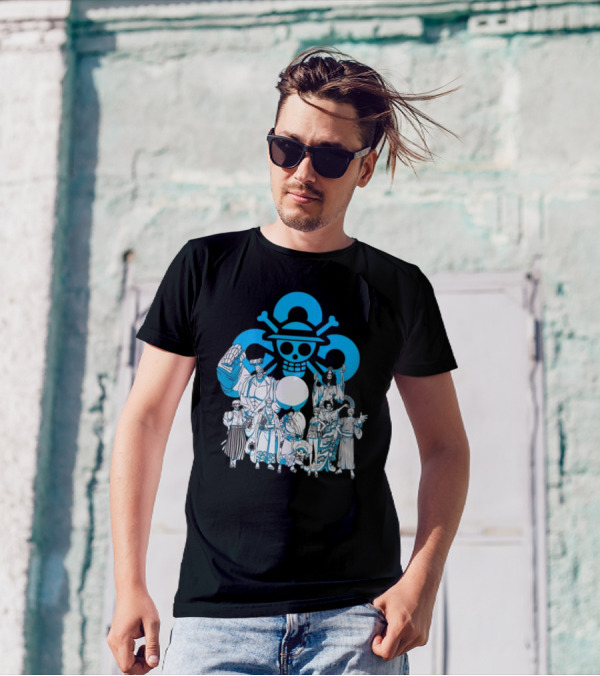 Cloud9 X One Piece Crew Straw Hat Pirates Exclusive Collaboration T-Shirt