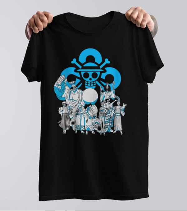Cloud9 X One Piece Crew Straw Hat Pirates Exclusive Collaboration T-Shirt