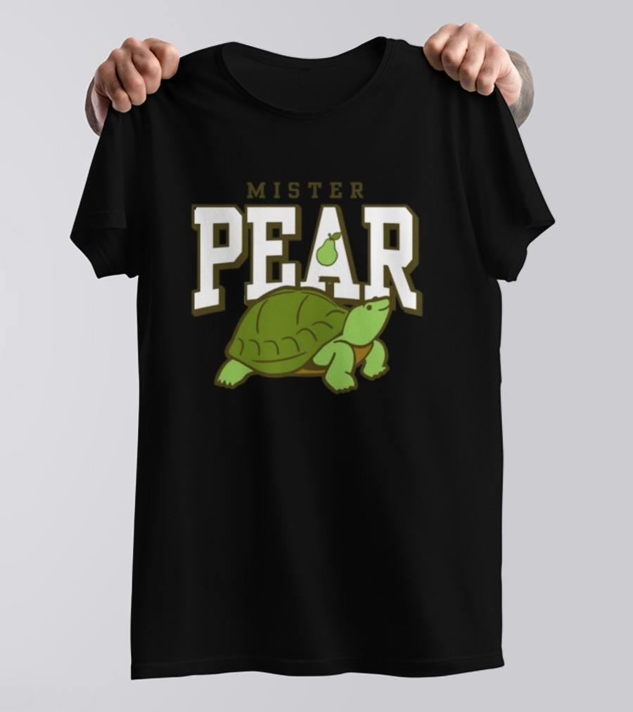 Mister Pear Turtle Varsity T-Shirt