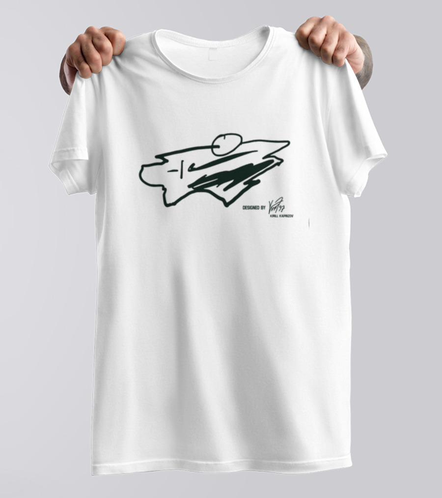 Minnesota Wild Graphic Designed By Kirill Kaprizov T-Shirt