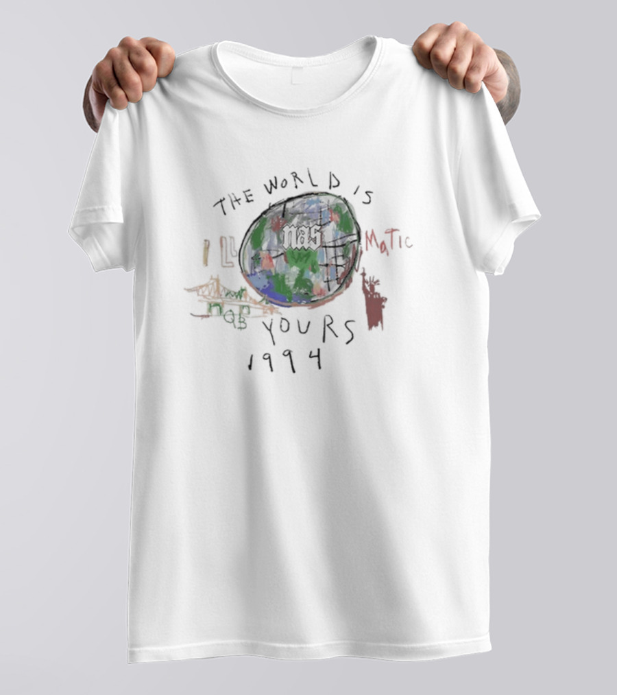 The World Is Yours Nas Illmatic 1994 T-Shirt